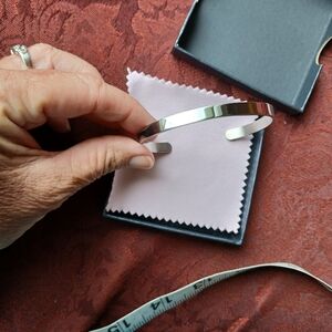 MOOHAM Silver Engraved Bracelet